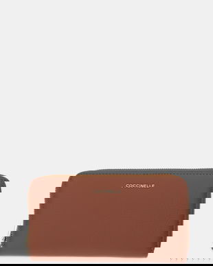 Coccinelle portofel de piele culoarea negru, E2 MW5 11 32 01