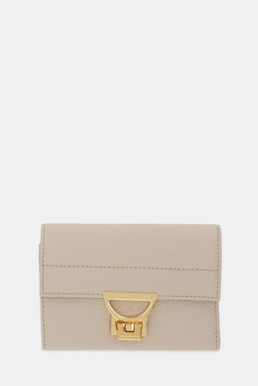 Coccinelle portofel de piele culoarea negru, E2.MD5.11.D6.01