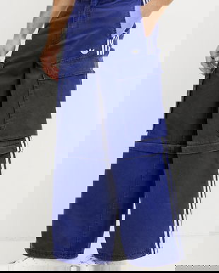 adidas Originals pantaloni de bumbac CARGO PANTS barbati, culoarea violet, drept, JY6294