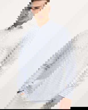 Hackett London cămașă din bumbac cu guler clasic, regular, HM3010546