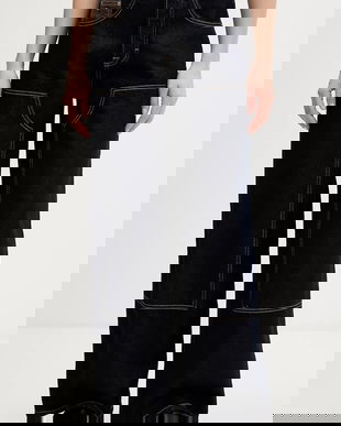 Tommy Jeans blugi culoarea bleumarin, DW0DW22550