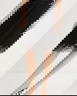 Joop! fustă culoarea negru, mini, drept, 30100113