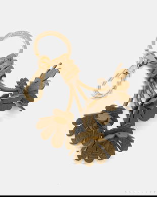 Coccinelle breloc de piele E2 Q3M 41 13 01