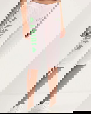 Juicy Couture pantaloni scurți de catifea Angel culoarea roz, cu imprimeu, high waist, JCNBJ126456