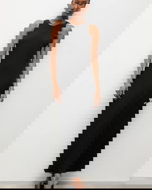 Answear.LAB rochie culoarea negru, maxi, mulata