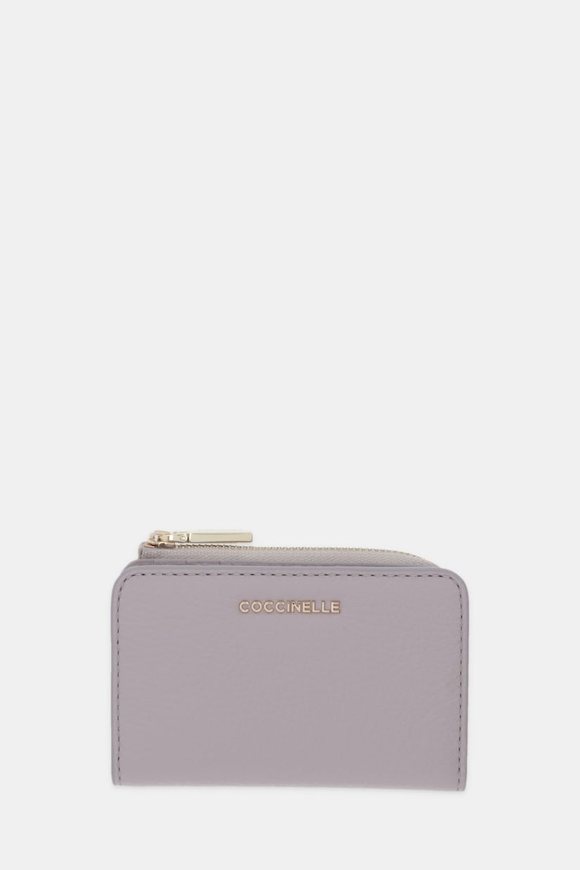 Coccinelle portofel de piele culoarea violet, E2 MW5 17 01 01