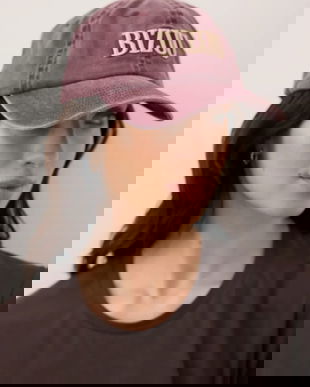 Bizuu șapcă de baseball din bumbac ZANE culoarea roșu, ZANE BORDOWY