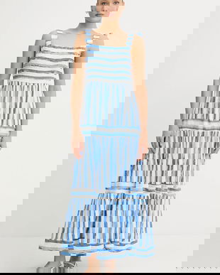 Pedro del Hierro rochie din in culoarea violet, maxi, evazati, 3819823