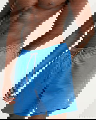 Hackett London pantaloni scurti de baie culoarea violet, HMB10131