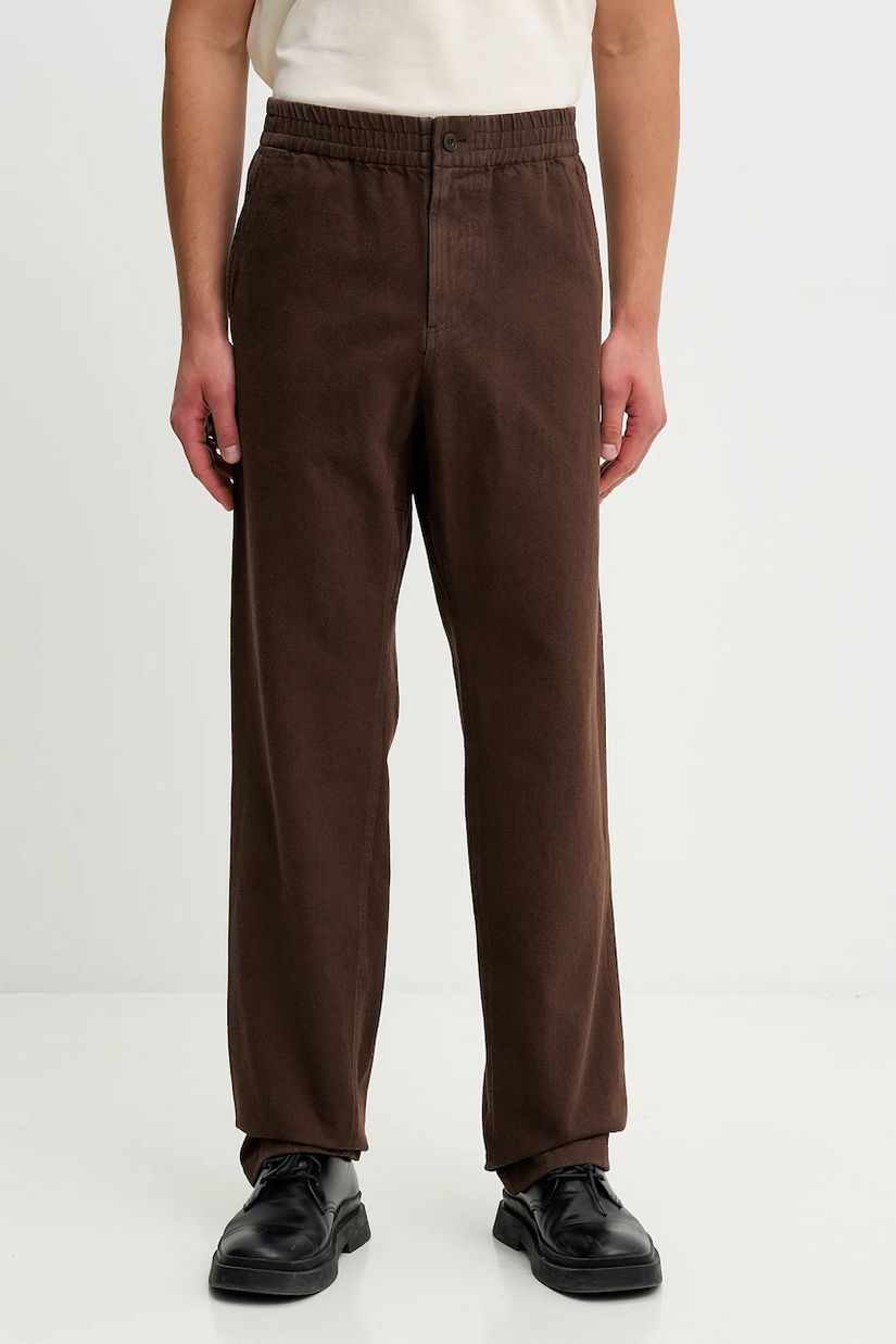 A.P.C. pantaloni de bumbac