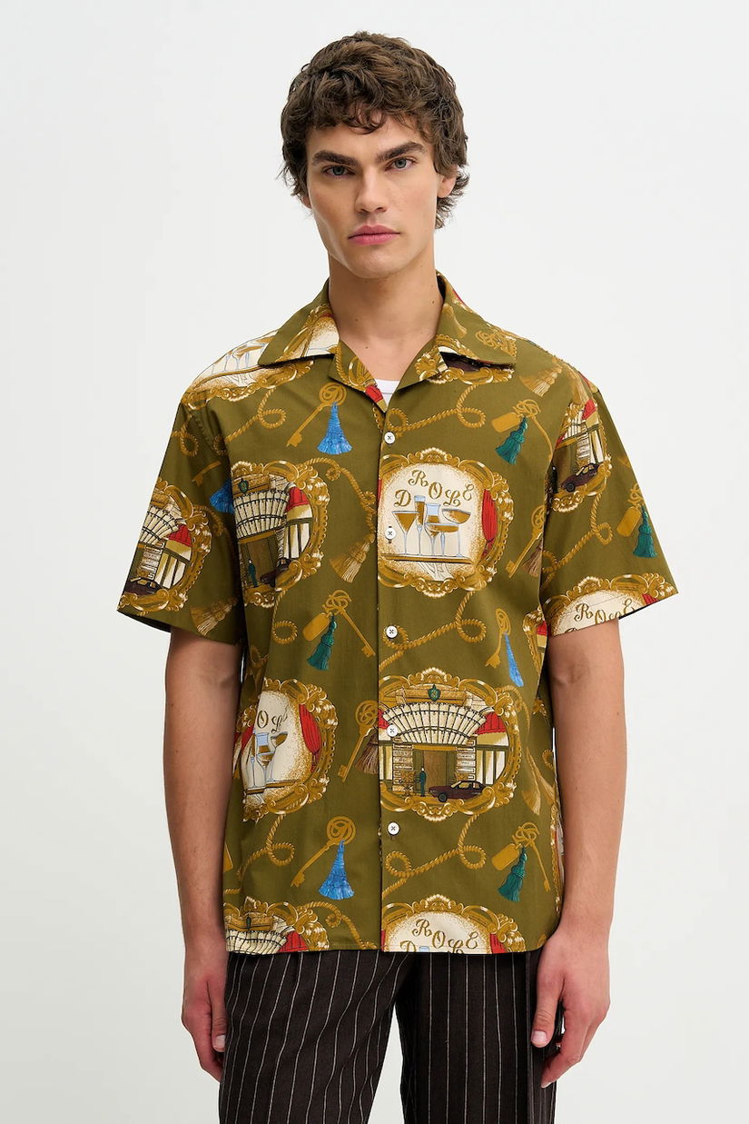 Drôle de Monsieur cămașă din bumbac La Chemise Grand HUtel