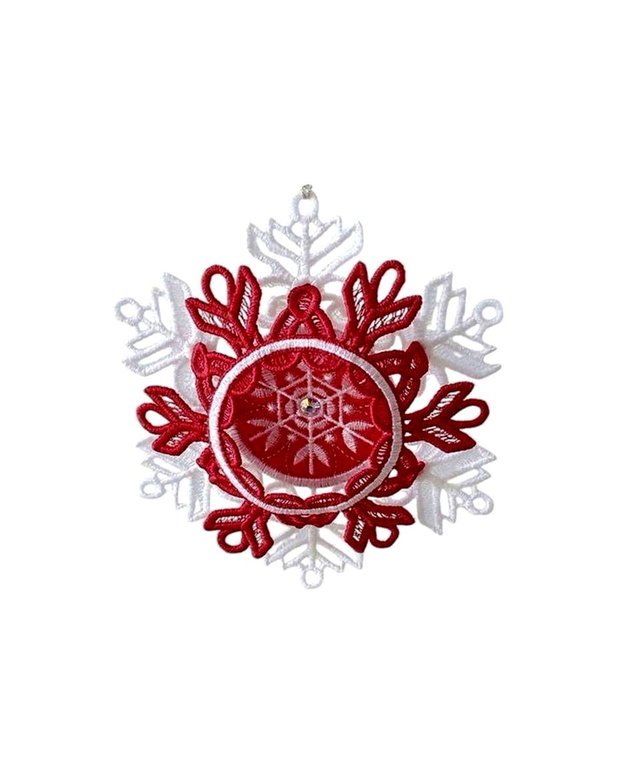 Fulg de Zapada 3D Decoratiune Medalion