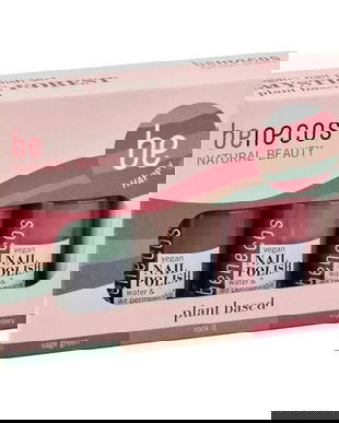 Set 3 Lacuri de Unghii Naturale 20-Free, Vegane &ndash; Benecos Mystic Forest, 1 pachet