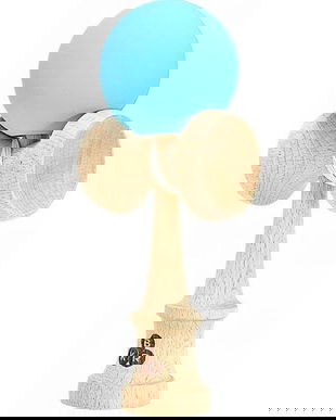 Kendama Kbr Solid Rubber. Albastru deschis