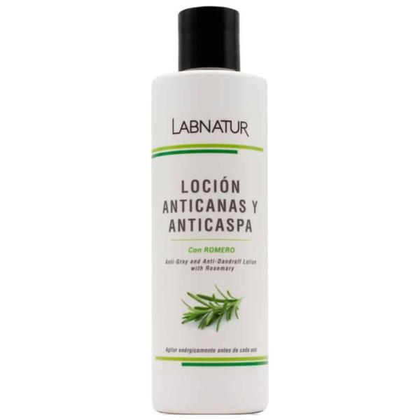 Lotiune Antimatreata Impotriva Incaruntirii Parului - LabNatur Anti-Grey and Anti-Dandruff Lotion with Rosemary, 250 ml