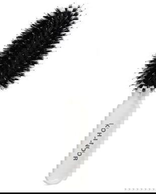 Perie pneumatica ovala alba mixta cu peri de porc mistret si peri de nylon, 16.5 x 4.5 cm, Koh-I-Noor, 9103V