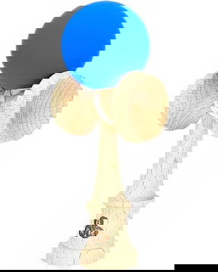 Kendama KBR Solid Rubber. Albastru