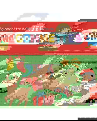 Gommettes Craciun - Gentuta Mea cu 100 Abtibilduri Repozitionabile