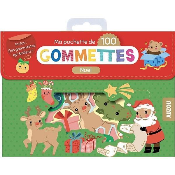 Gommettes Craciun - Gentuta Mea cu 100 Abtibilduri Repozitionabile