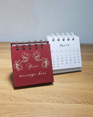 Calendar birou personalizat cu poza