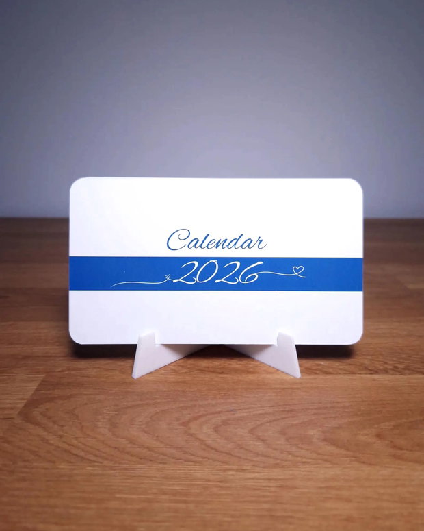 Calendar de birou personalizat fiecare luna cu poza ta