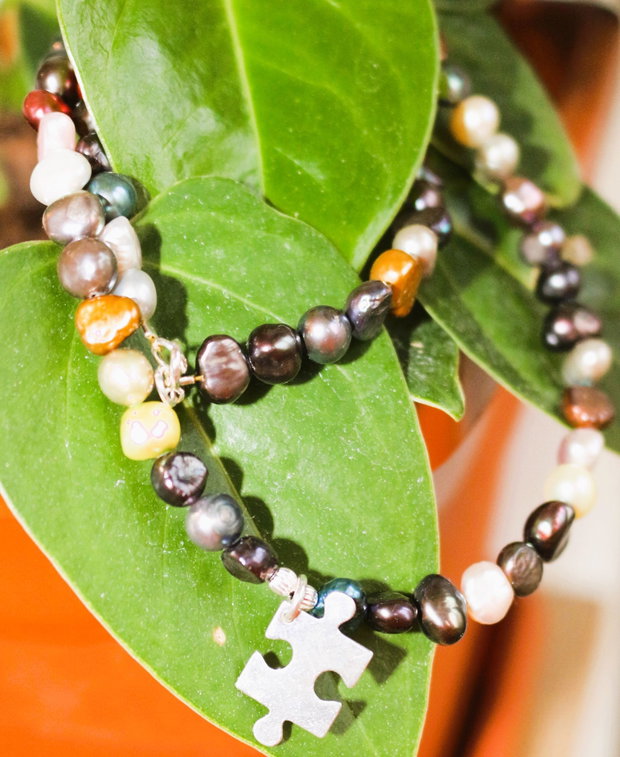 Colier din perle de cultura si accesorii din argint 925
