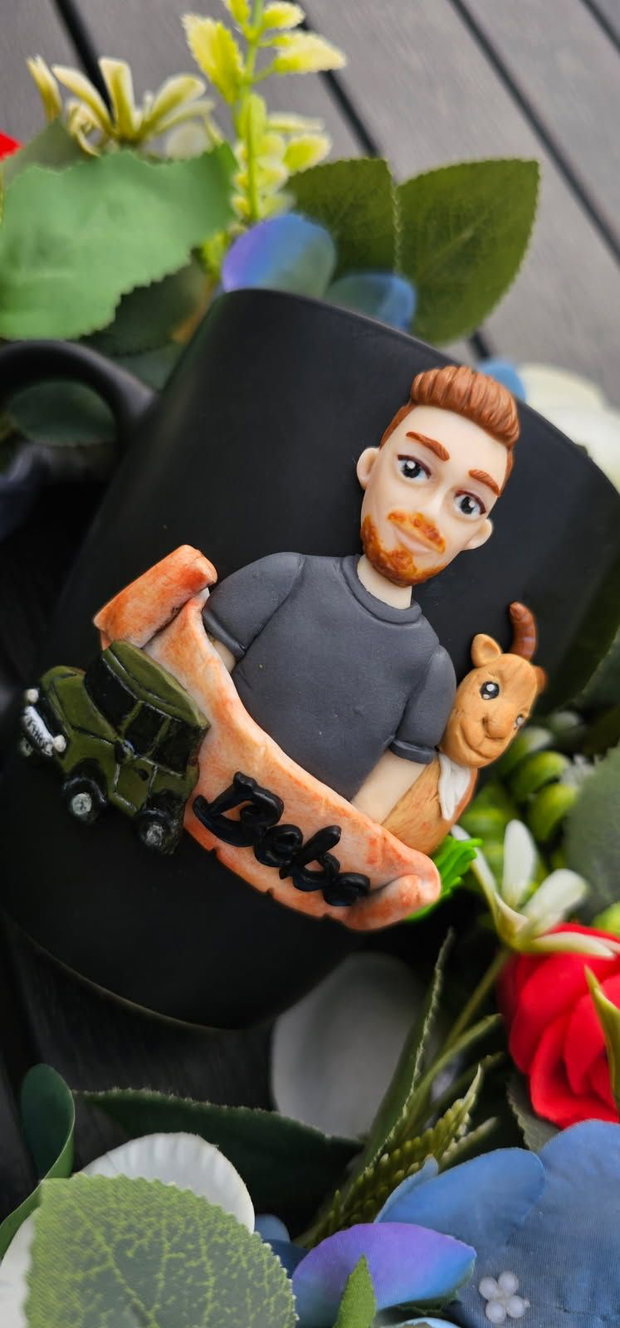 Cana personalizata fermier