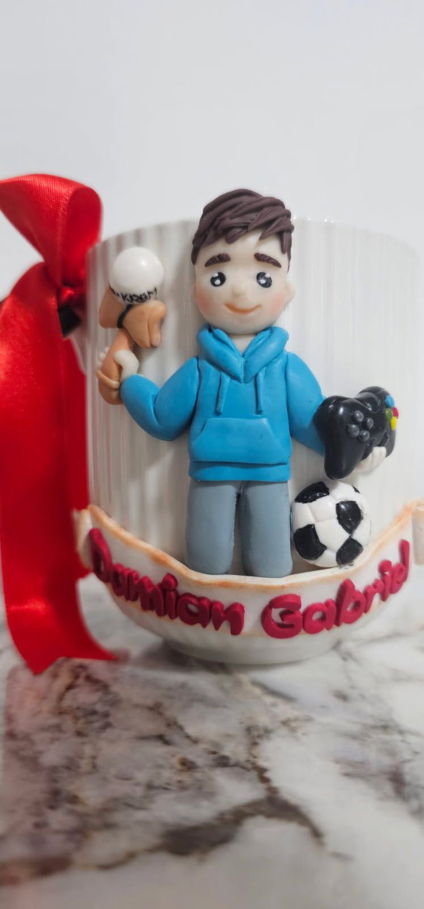 Cana personalizata pentru copii Kendama PlayStation Fotbal
