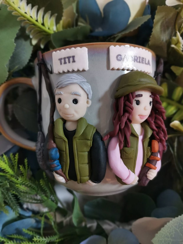 Cana personalizata pentru pescari