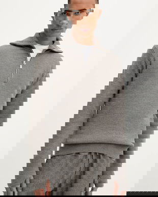 BARENA VENEZIA pulover de lână Knitwear Batigia culoarea maro, călduros, KNU5289.305