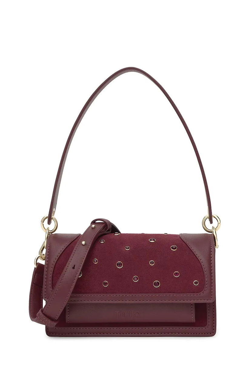 Tous poșetă Bandolera culoarea bordo, 2002358521