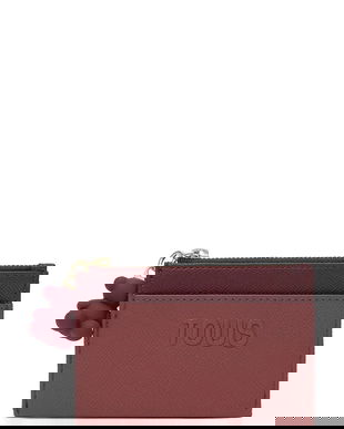 Tous portofel Audree culoarea bordo, 2002361521