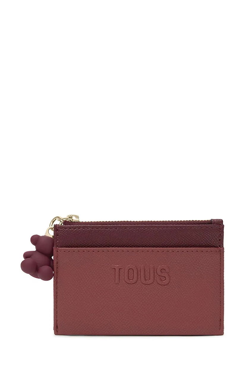 Tous portofel Audree culoarea bordo, 2002361521