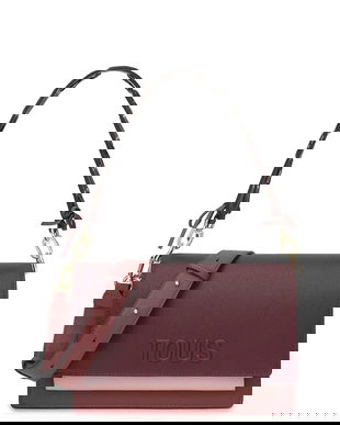 Tous poșetă Bandorela culoarea bordo, 2002358221