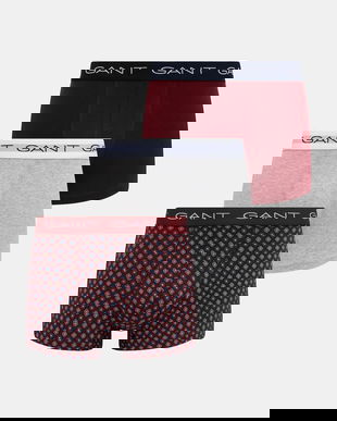 Gant boxeri 3-pack culoarea rosu, 902533053