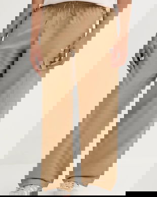 adidas Originals pantaloni de bumbac Essentials culoarea verde, drept, JX3912