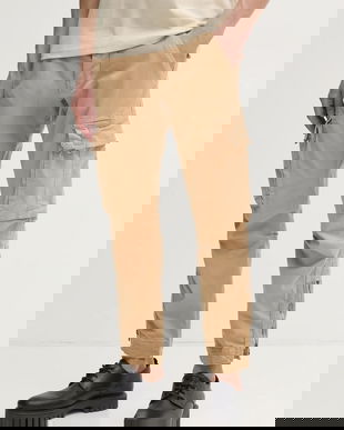 Alpha Industries pantaloni Task Force Pant barbati, culoarea verde, cu fason cargo, 106203