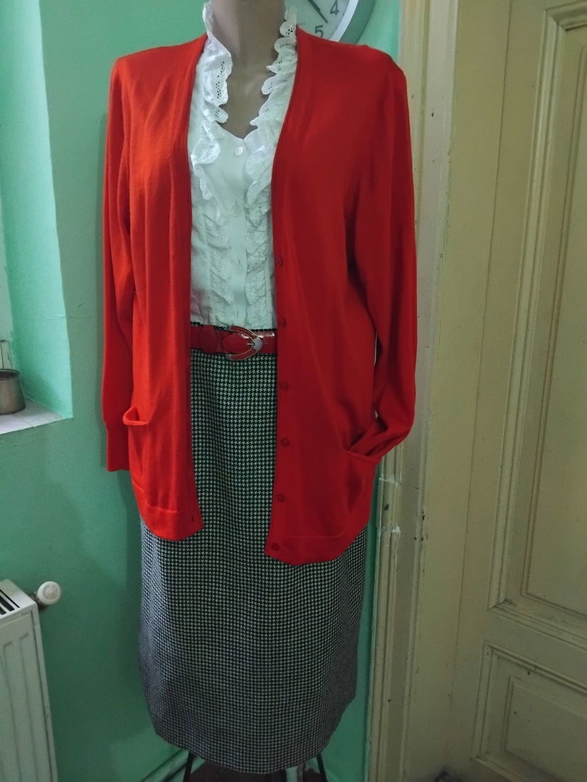 Fusta pepit stofa lana