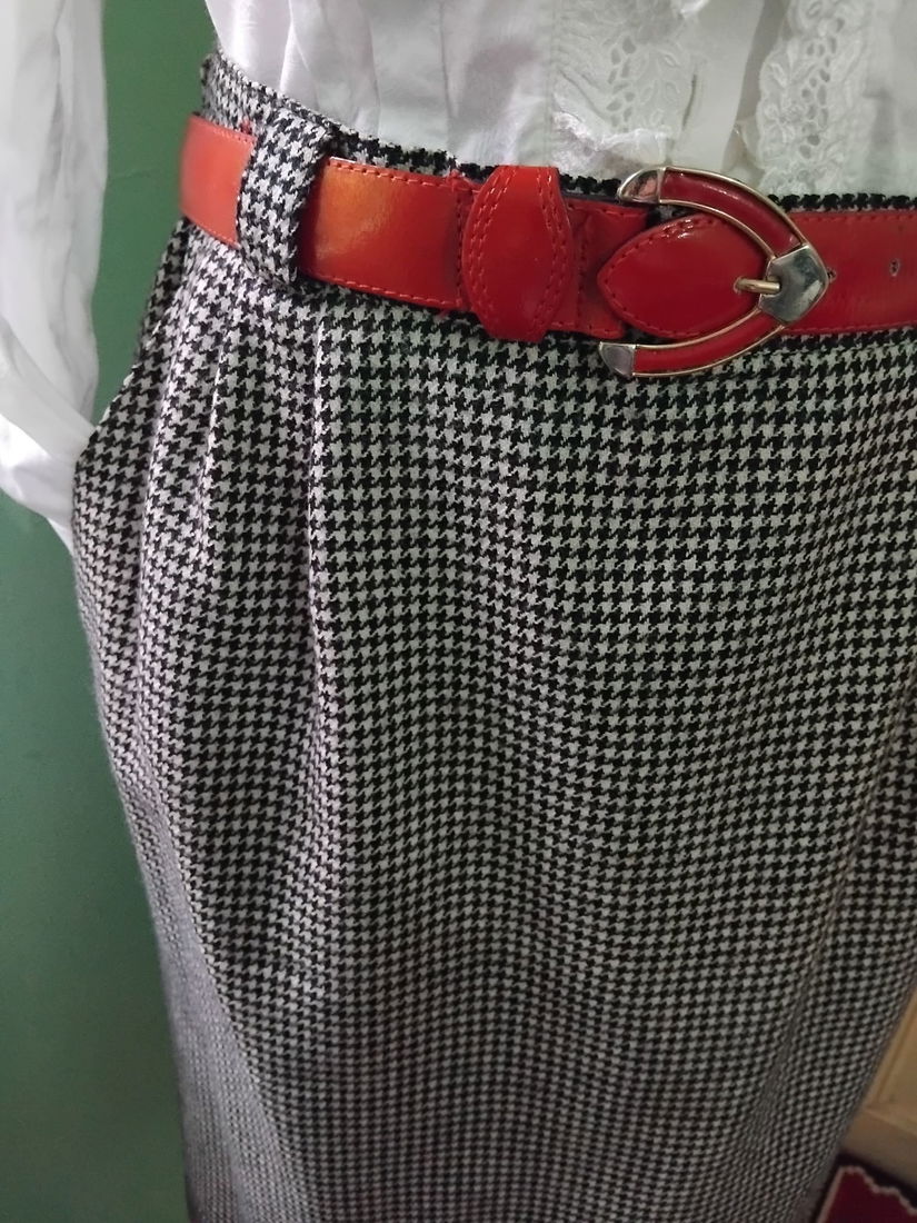 Fusta pepit stofa lana