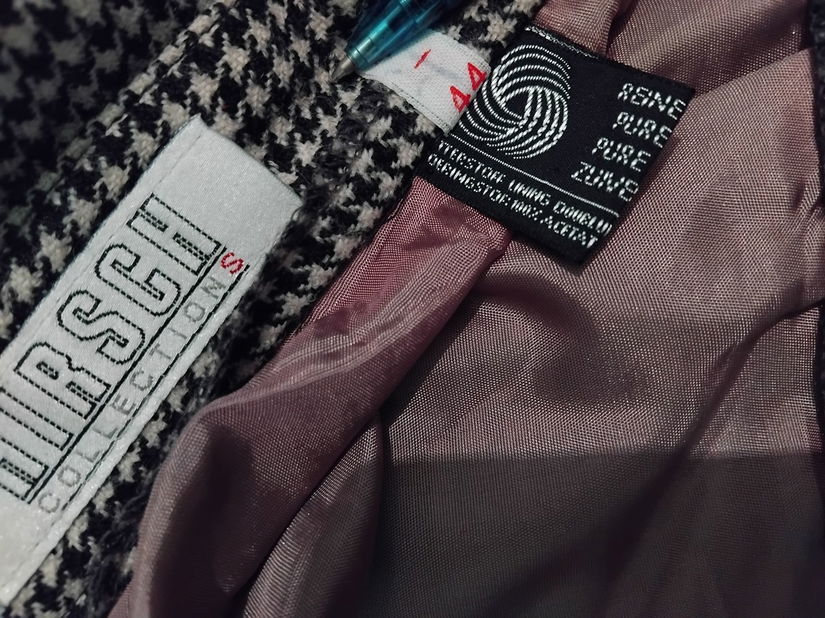 Fusta pepit stofa lana