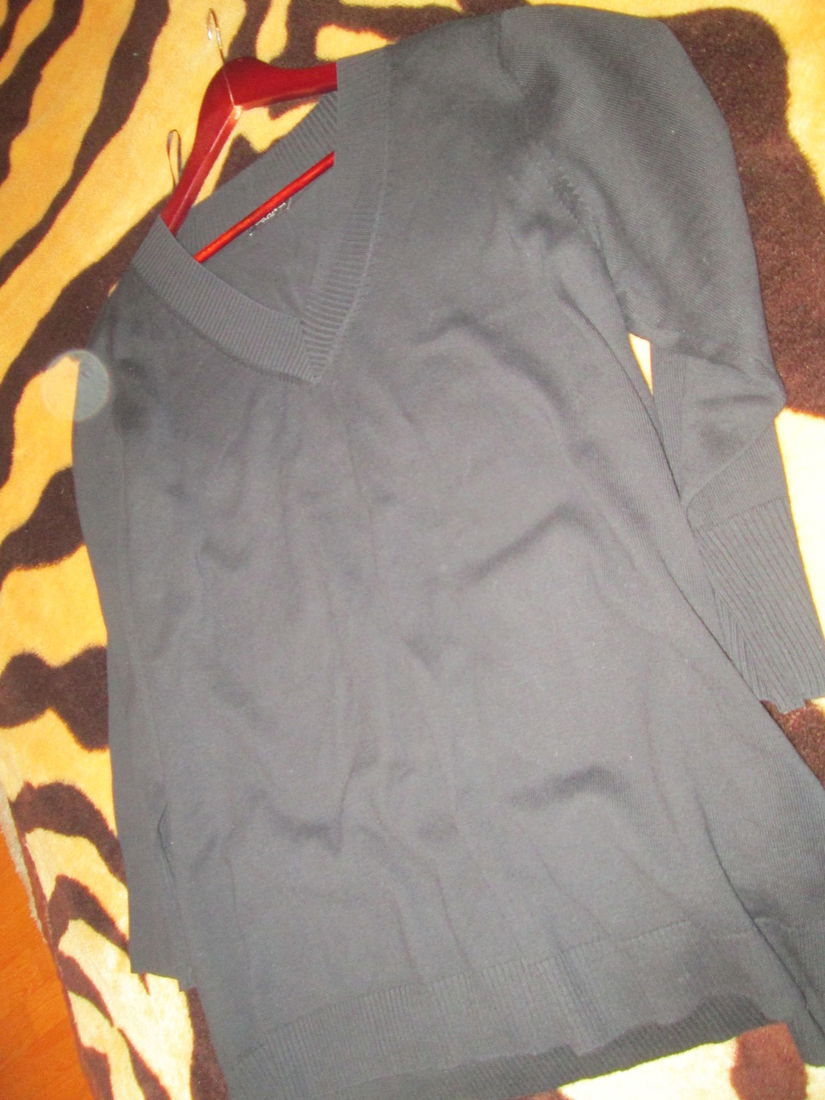 pulover negru elegant 50/XXL