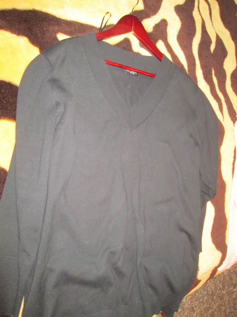 pulover negru elegant 50/XXL