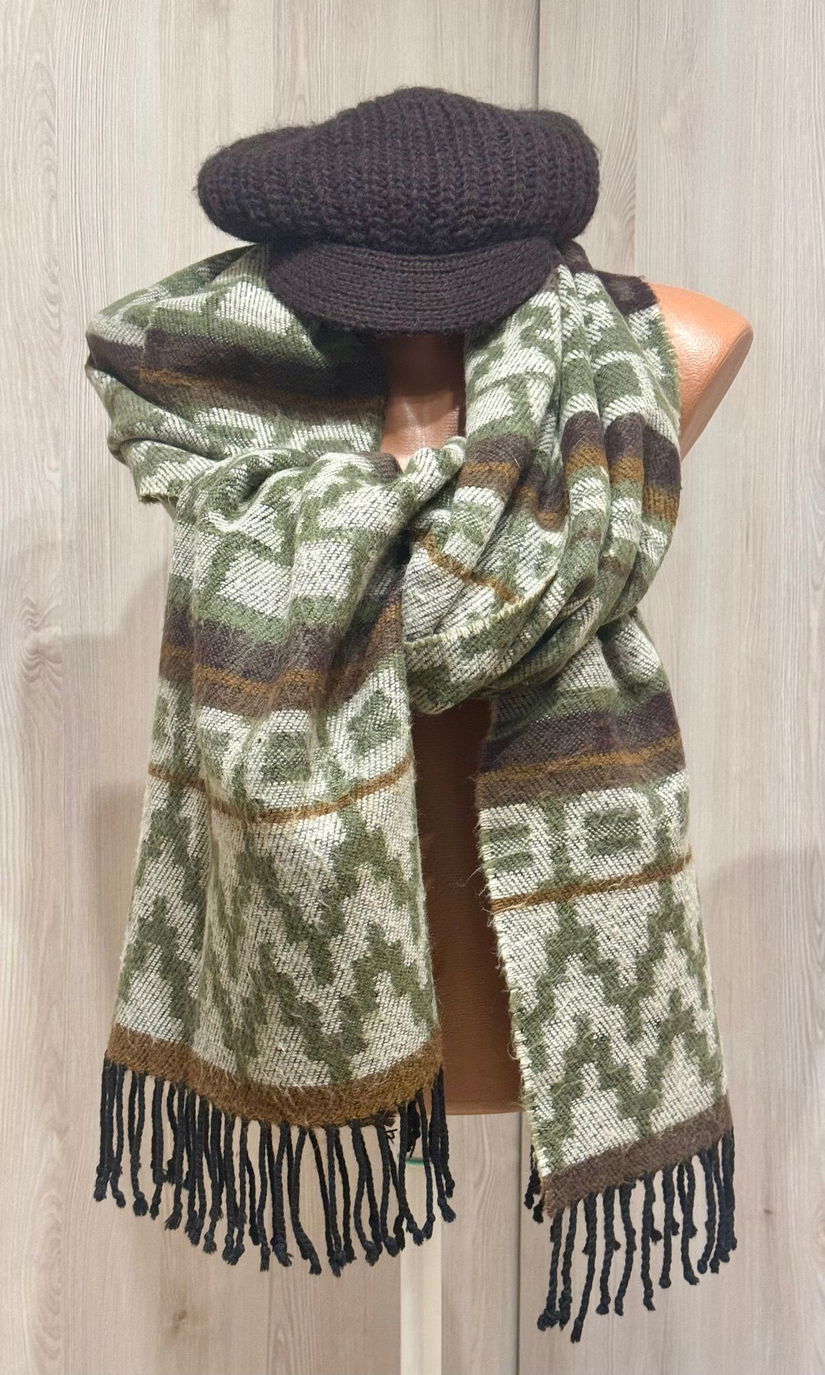 SET FULAR/SAPCA GROASA DIN LANA ,ANGORA ,ACRYL MARIME UNIVERSALA