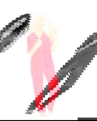 Pijama dama din matase naturala 100 %, de dud, 19 momme 6 A calitate, marime L