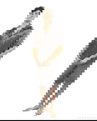 Pijamale scurte bărbați, din matase naturala 100 %, de dud 19 momme 6 A calitate, marime M