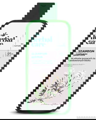 Sampon cu Iasomie pentru Par Rebel si Tern - Farmona Herbal Care Jasmine Shampoo for Frizzy and Dull Hair, 330 ml