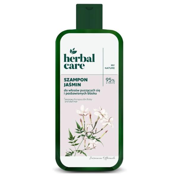 Sampon cu Iasomie pentru Par Rebel si Tern - Farmona Herbal Care Jasmine Shampoo for Frizzy and Dull Hair, 330 ml