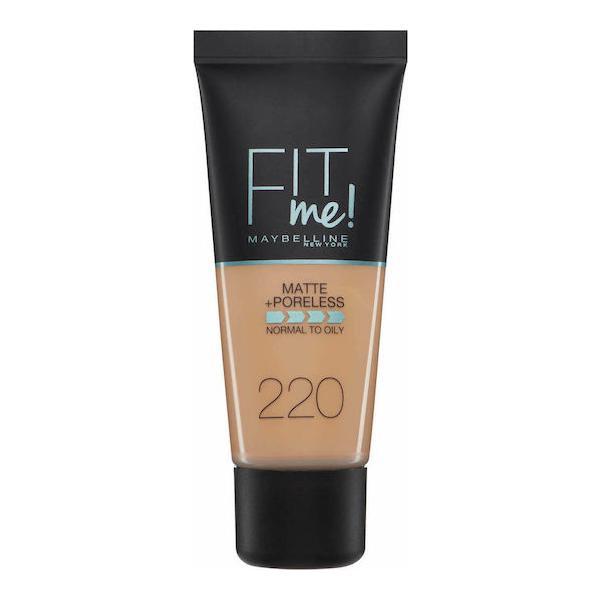Fond de ten Maybelline Fit Me Foundation 220 Natural Beige, 30 ml