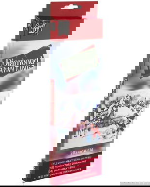 Set creativ: Diamond Painting. Iarna