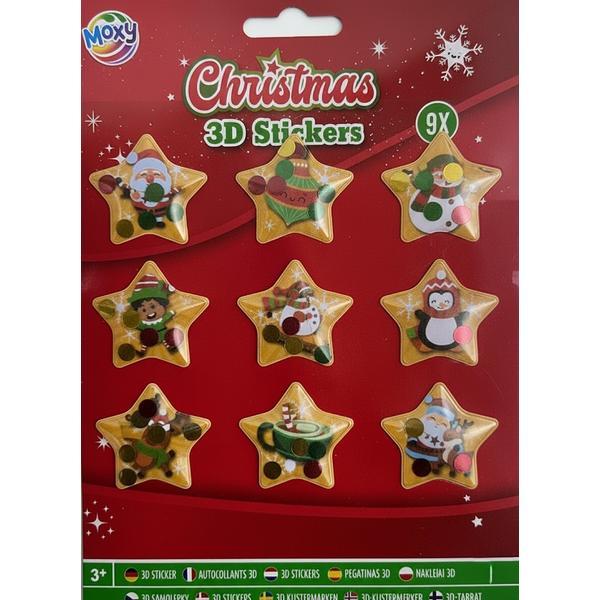 Christmas 3d Stickers Stelute